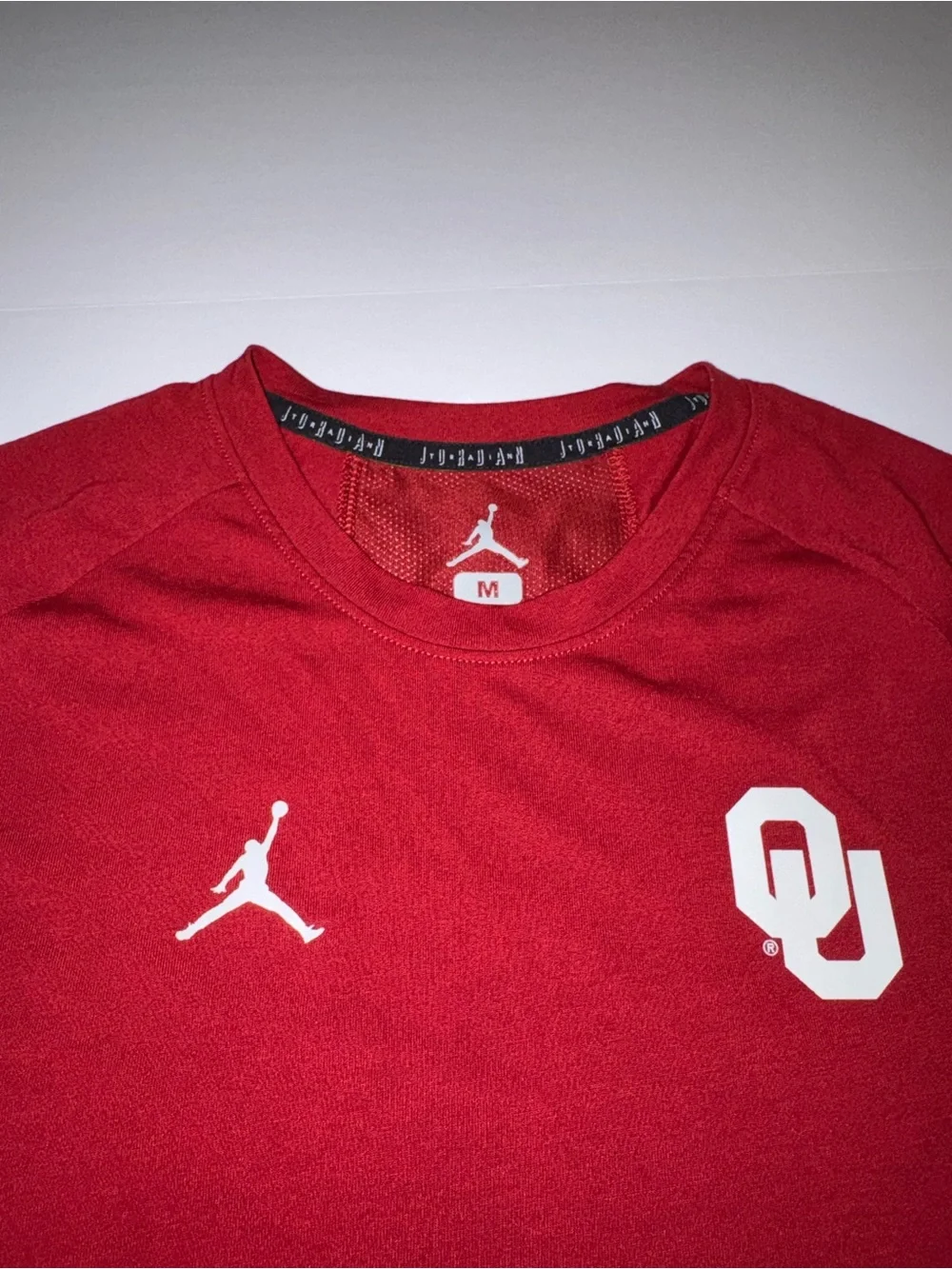 Jordan Women's Crimson OU Dri-FIT Crewneck Sweater